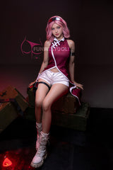 159cm tall pink hair small tits A cup sex doll