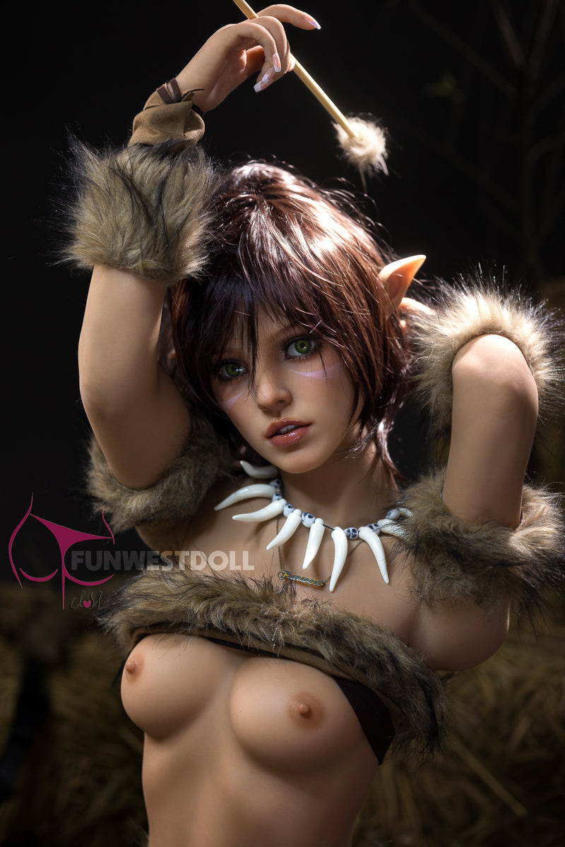 A Cup Funwest Doll Huntress Kylie 159 cm Short Hair Lifelike Sex Doll