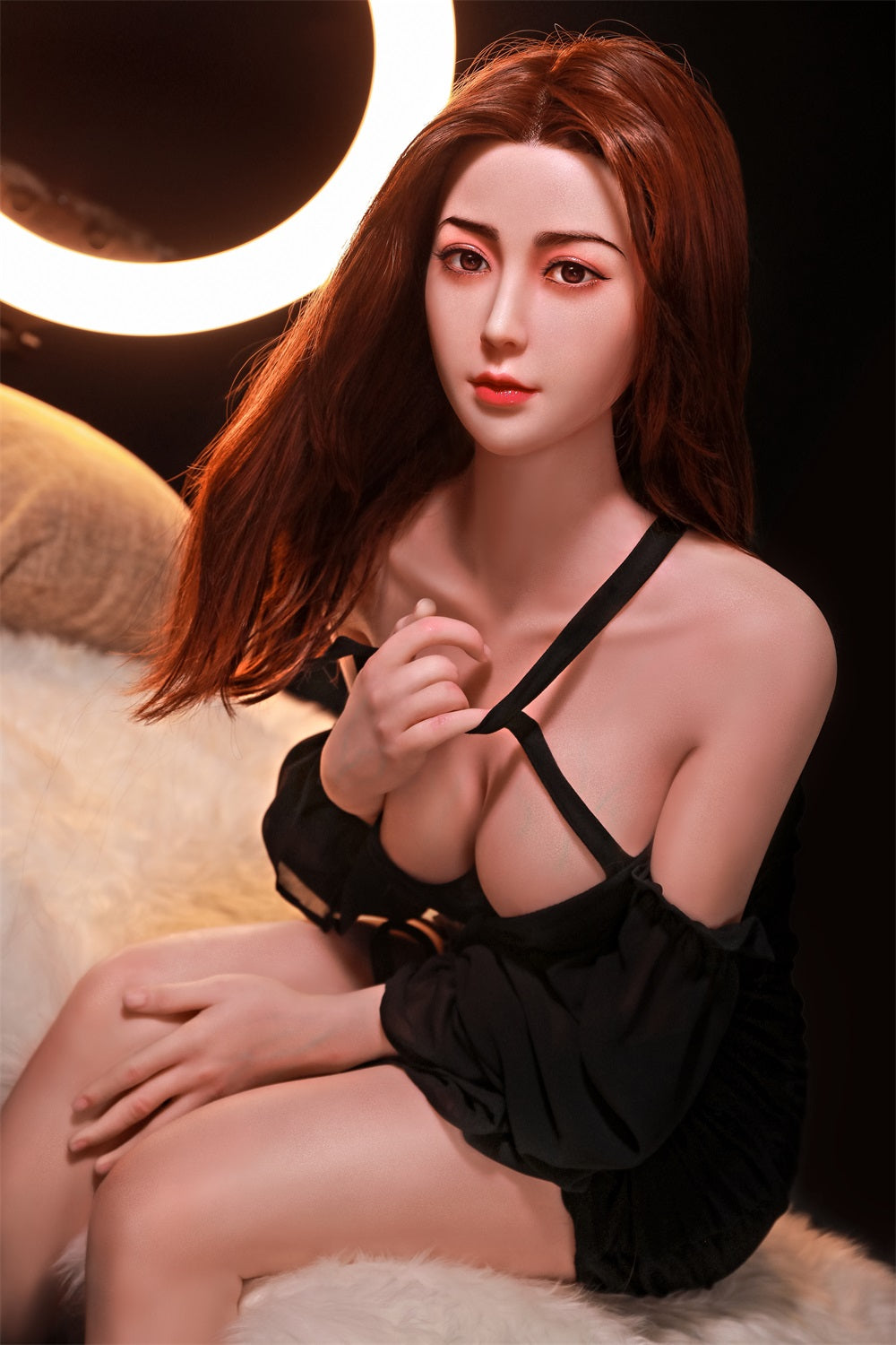 165cm Chinese sex doll C cup silicone adult premium love doll COSDoll