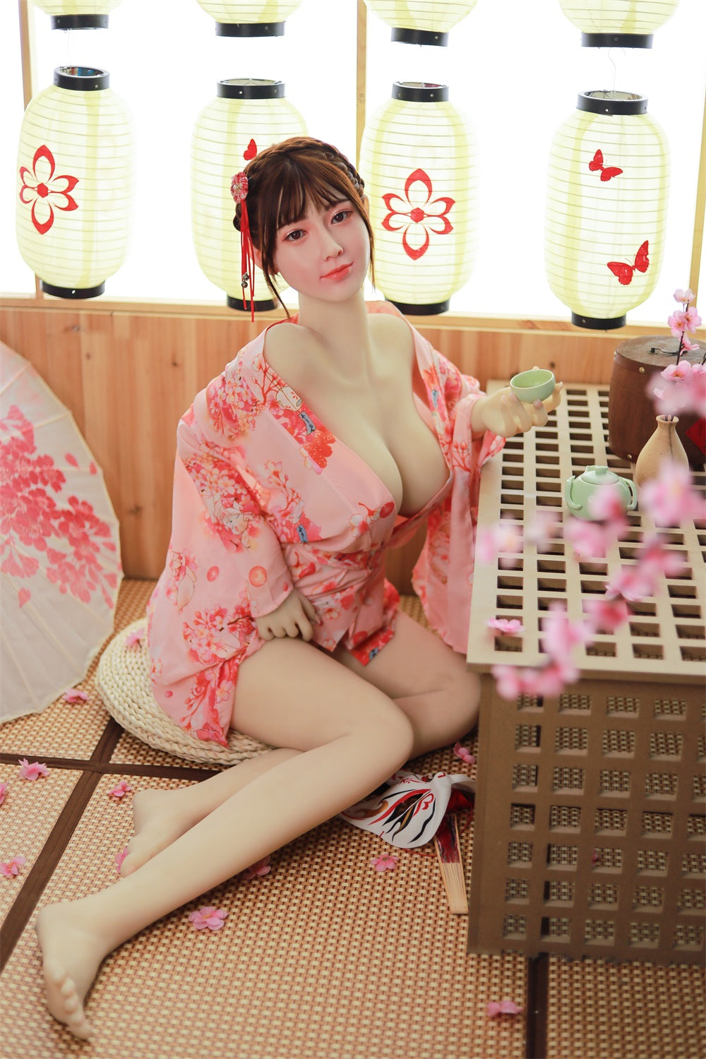 170cm Silicone Real Doll E Cup Japanese Sex Doll COSDoll