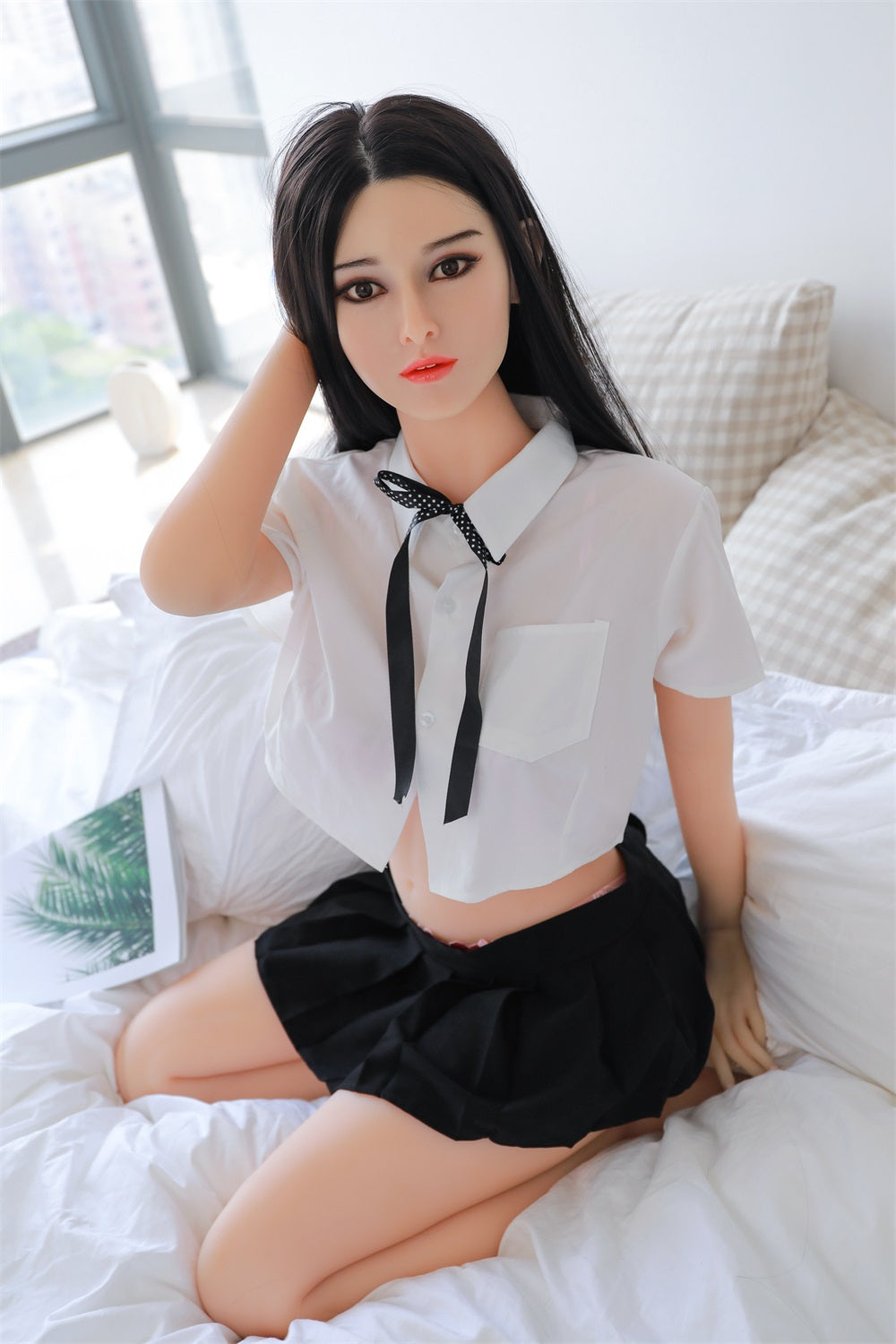 170cm Uniform Seduction Young Girl Silicone Love Doll Asian Sex Doll COSDoll