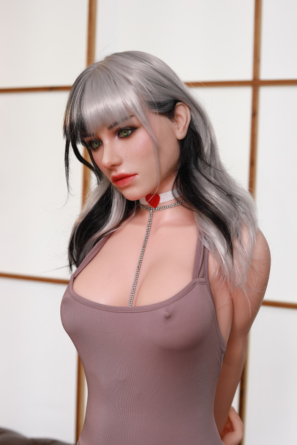 170cm Starry Doll Full Silicone Small Breasts #49-2 Skinny Sex Doll