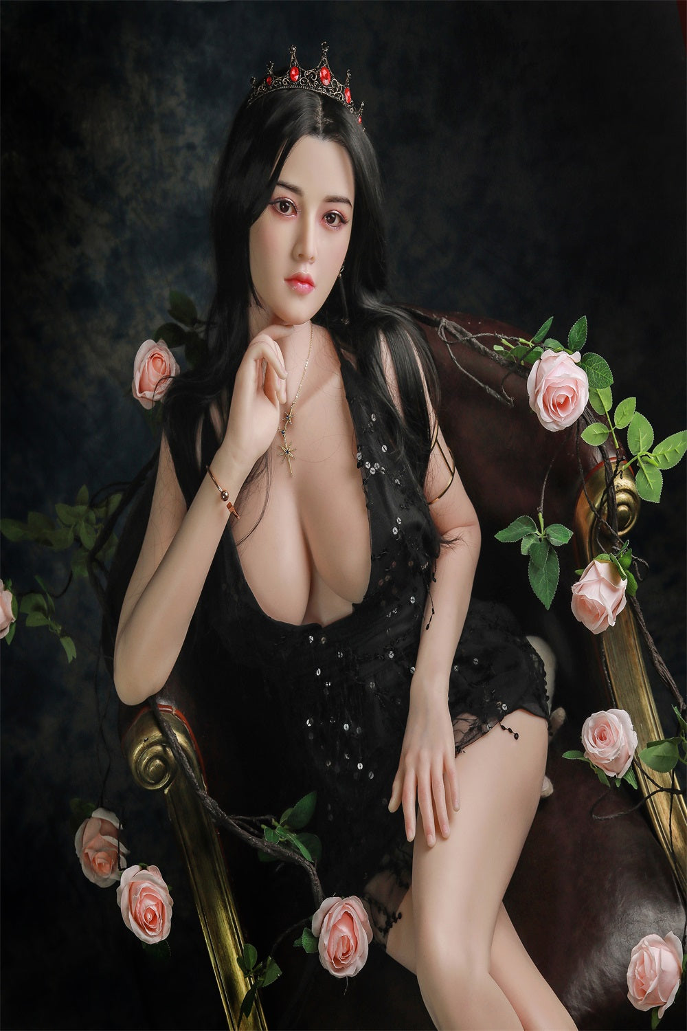 170cm Asian sex doll C cup beauty silicone COSDoll