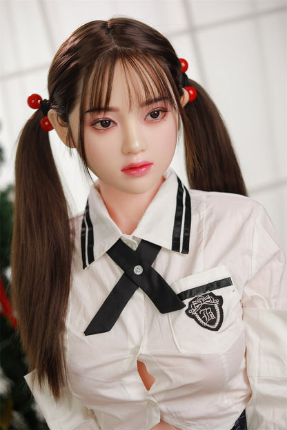 165cm cute silicone sex doll uniform COS Doll
