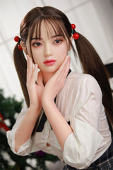 165cm cute silicone sex doll uniform COS Doll