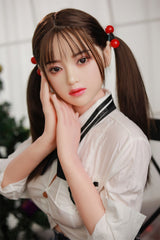 165cm cute silicone sex doll uniform COS Doll