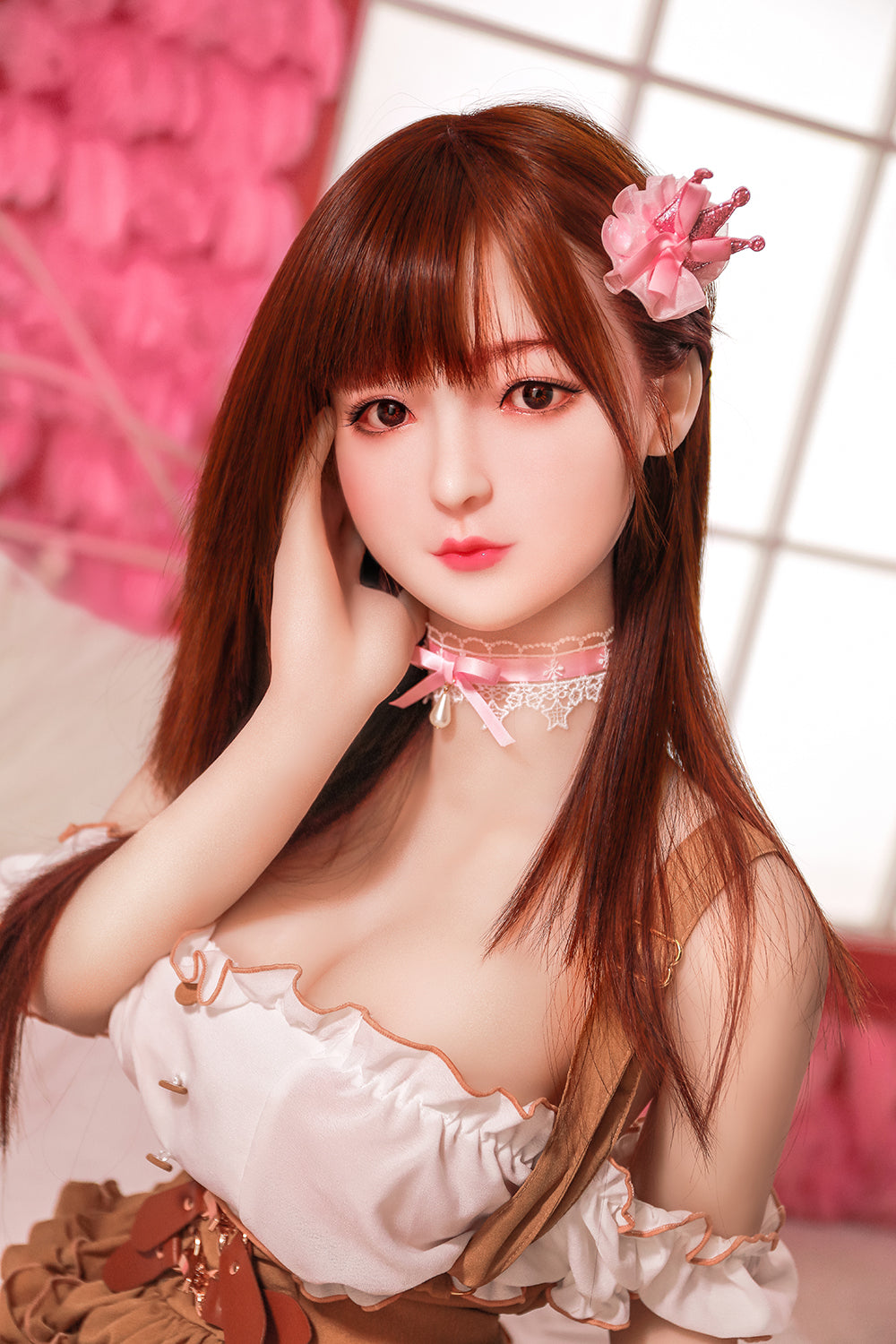 148cm Beautiful Japanese Girl D Cup Silicone Sex Doll COSDoll