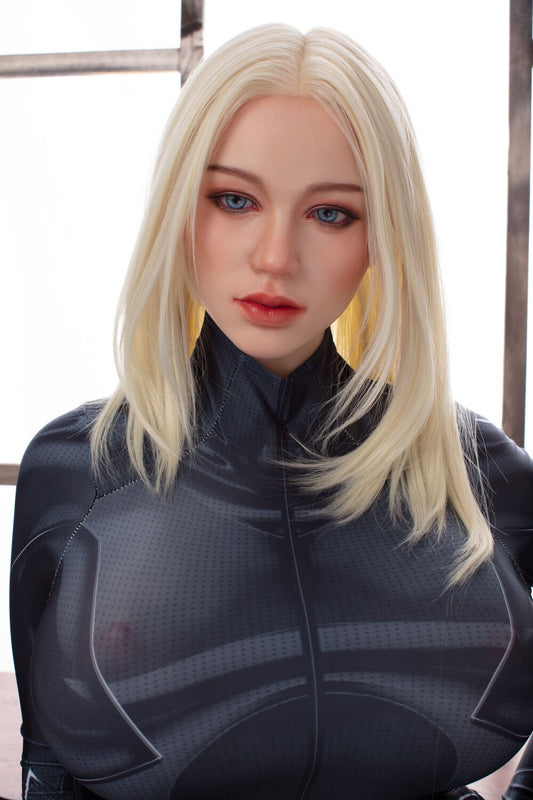 162cm blonde BBW sex doll huge boobs Galaxy doll