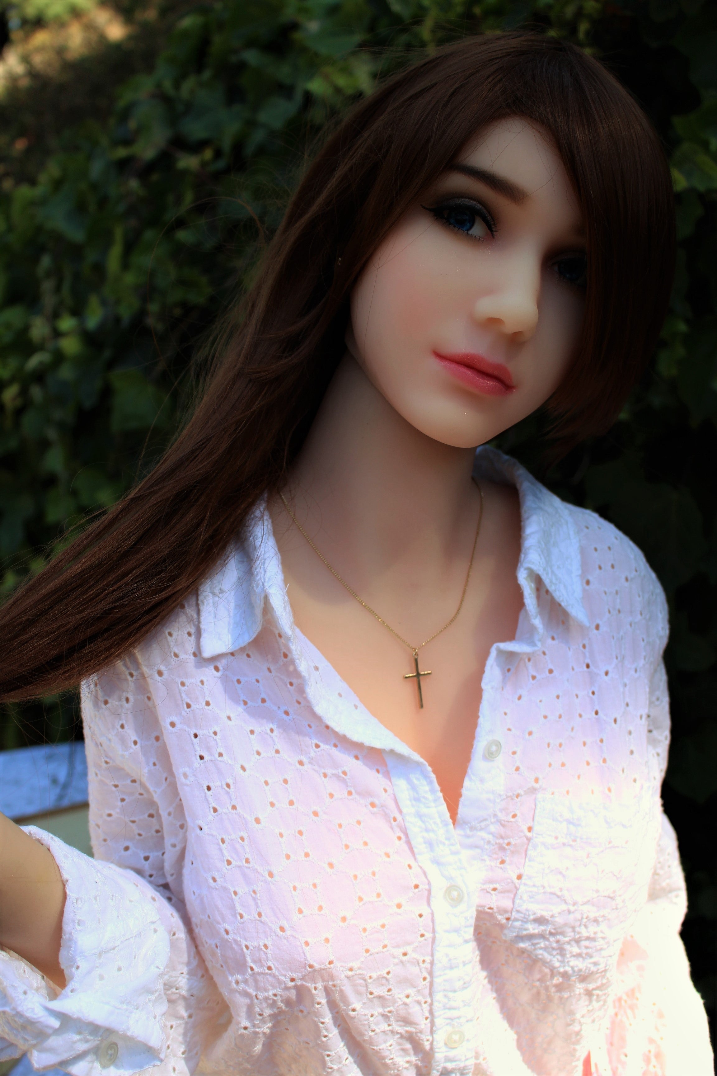 161cm White Shirt Sexy Female Sex Doll HR Doll