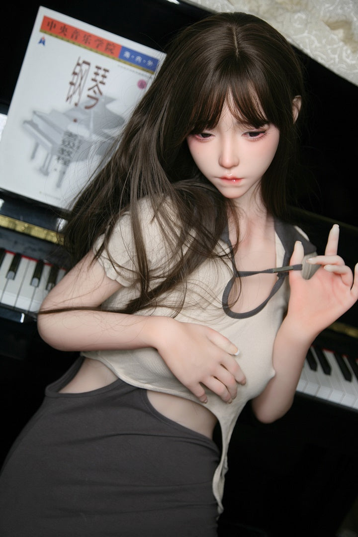 158cm small chest delicate slender Asian beauty girl C cup TPE sex doll SHE doll Chu Yu