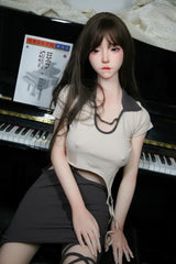 158cm small chest delicate slender Asian beauty girl C cup TPE sex doll SHE doll Chu Yu