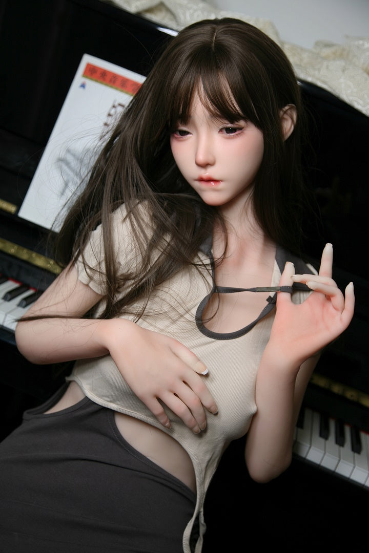 158cm small chest delicate slender Asian beauty girl C cup TPE sex doll SHE doll Chu Yu