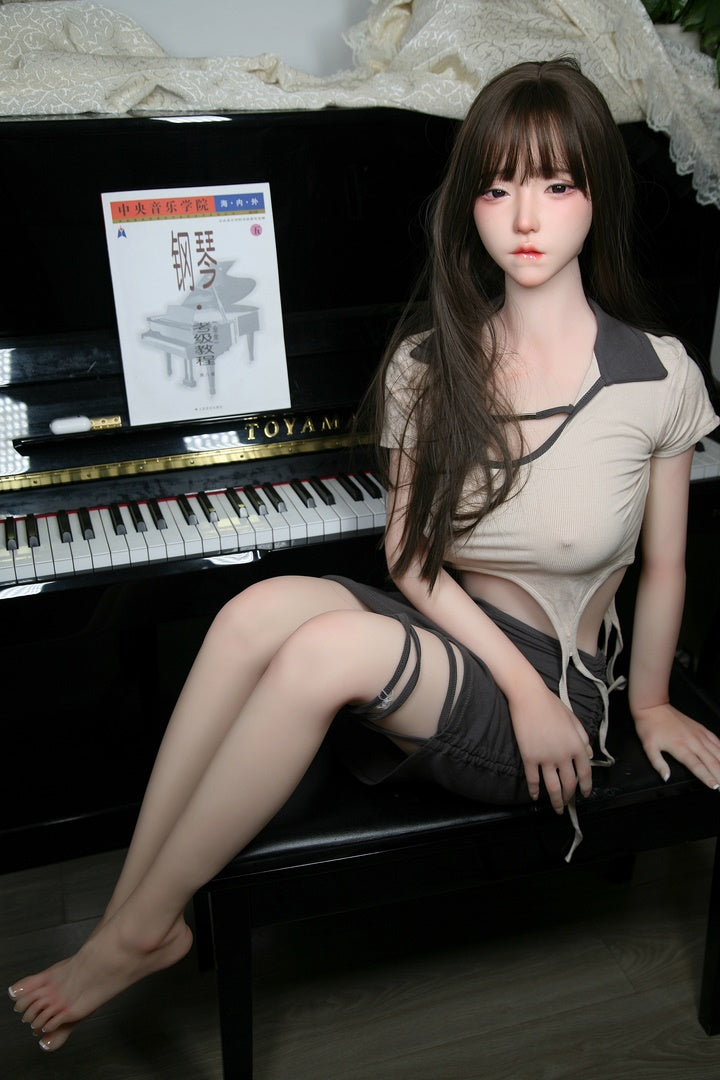 158cm small chest delicate slender Asian beauty girl C cup TPE sex doll SHE doll Chu Yu