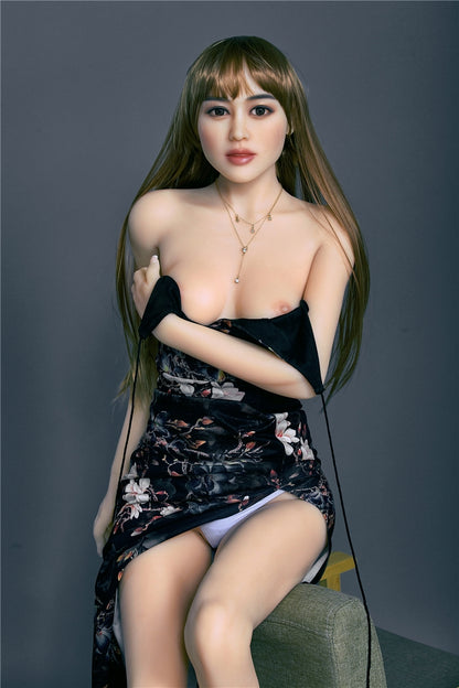 Sarah165cm Asian skinny lifelike doll TPE Irontech doll