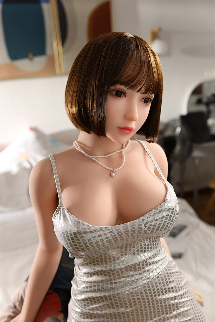 163cm short hair E cup discount sex doll Fire doll