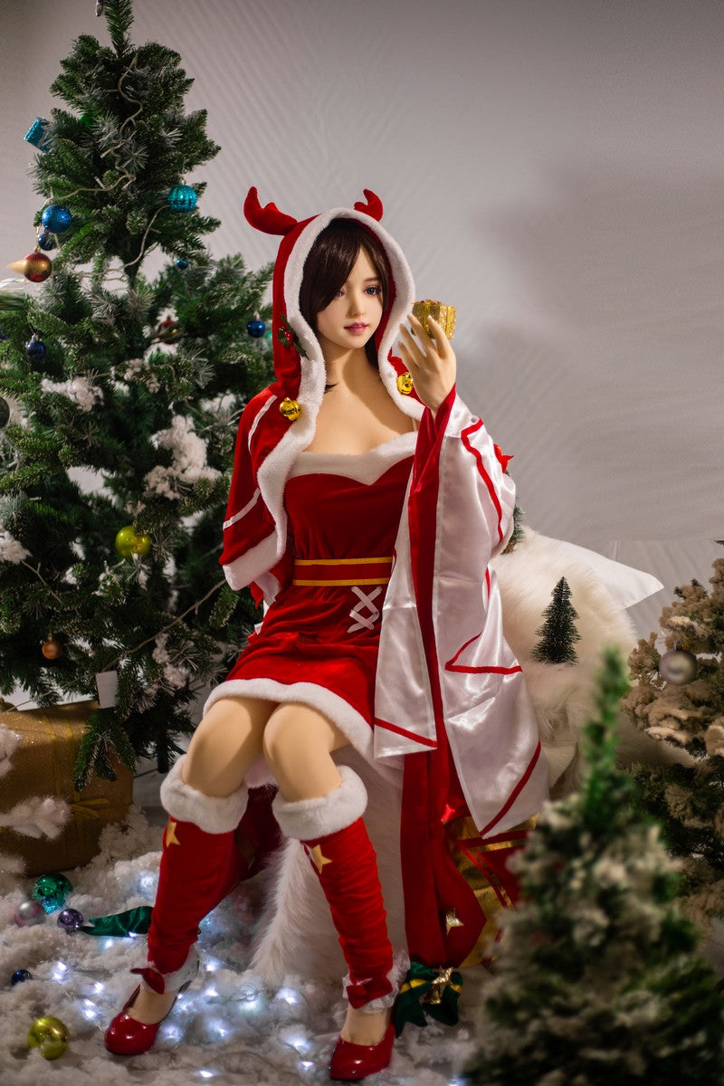 168cm Christmas costume D cup TPE cute sex doll Qita Doll