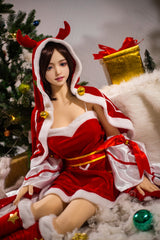 168cm Christmas costume D cup TPE cute sex doll Qita Doll