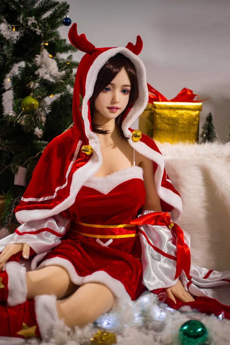 168cm Christmas costume D cup TPE cute sex doll Qita Doll