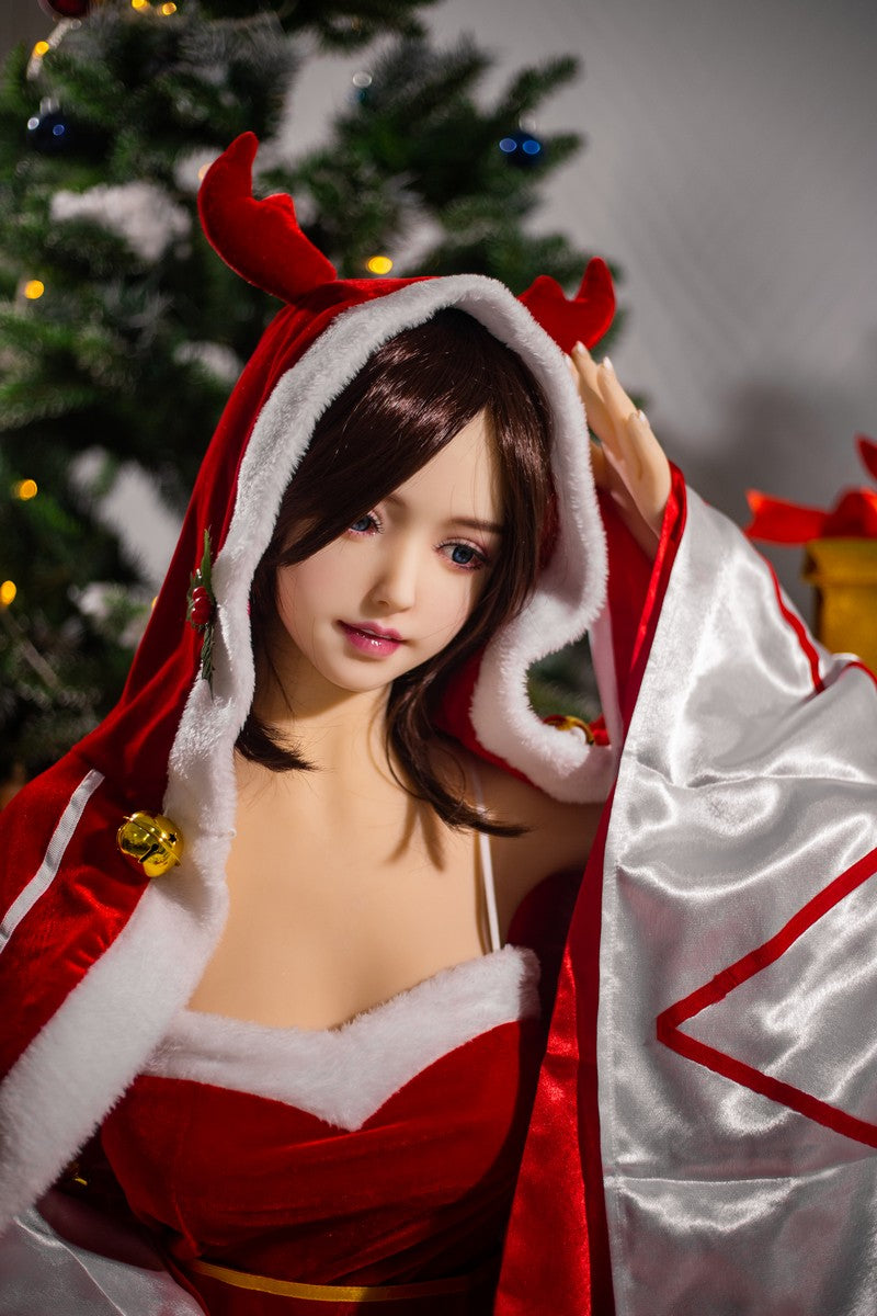 168cm Christmas costume D cup TPE cute sex doll Qita Doll