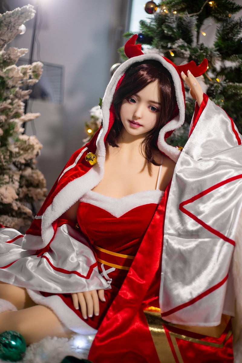 168cm Christmas costume D cup TPE cute sex doll Qita Doll