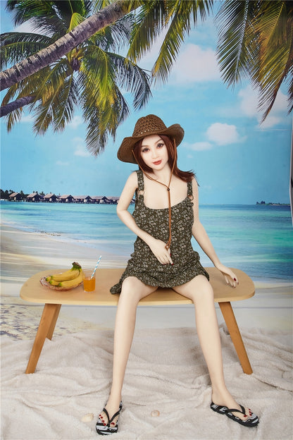 Xiu157cm Beach Beauty TPE Sex Doll Irontech doll