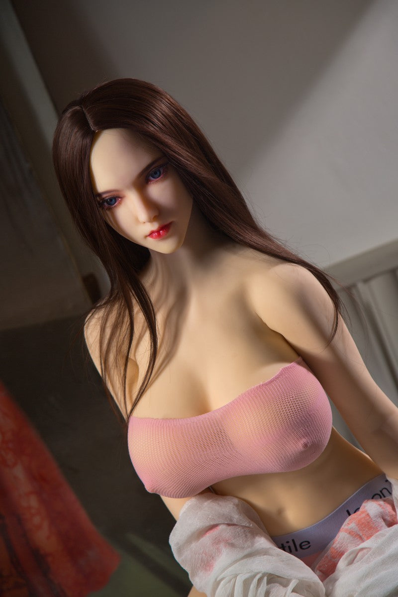 158cm Delicate Girl D Cup TPE Sexy Curve Sex Doll Qita Doll