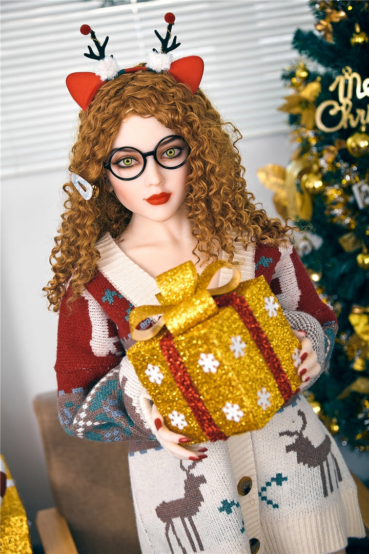 150cm Camille Christmas Girl B Cup Sex Doll Irontech Doll