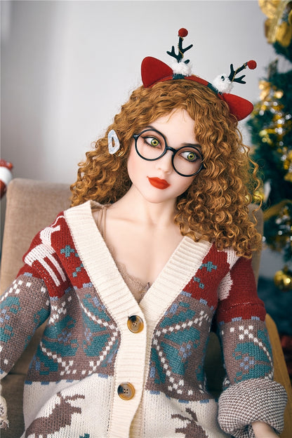 150cm Camille Christmas Girl B Cup Sex Doll Irontech Doll