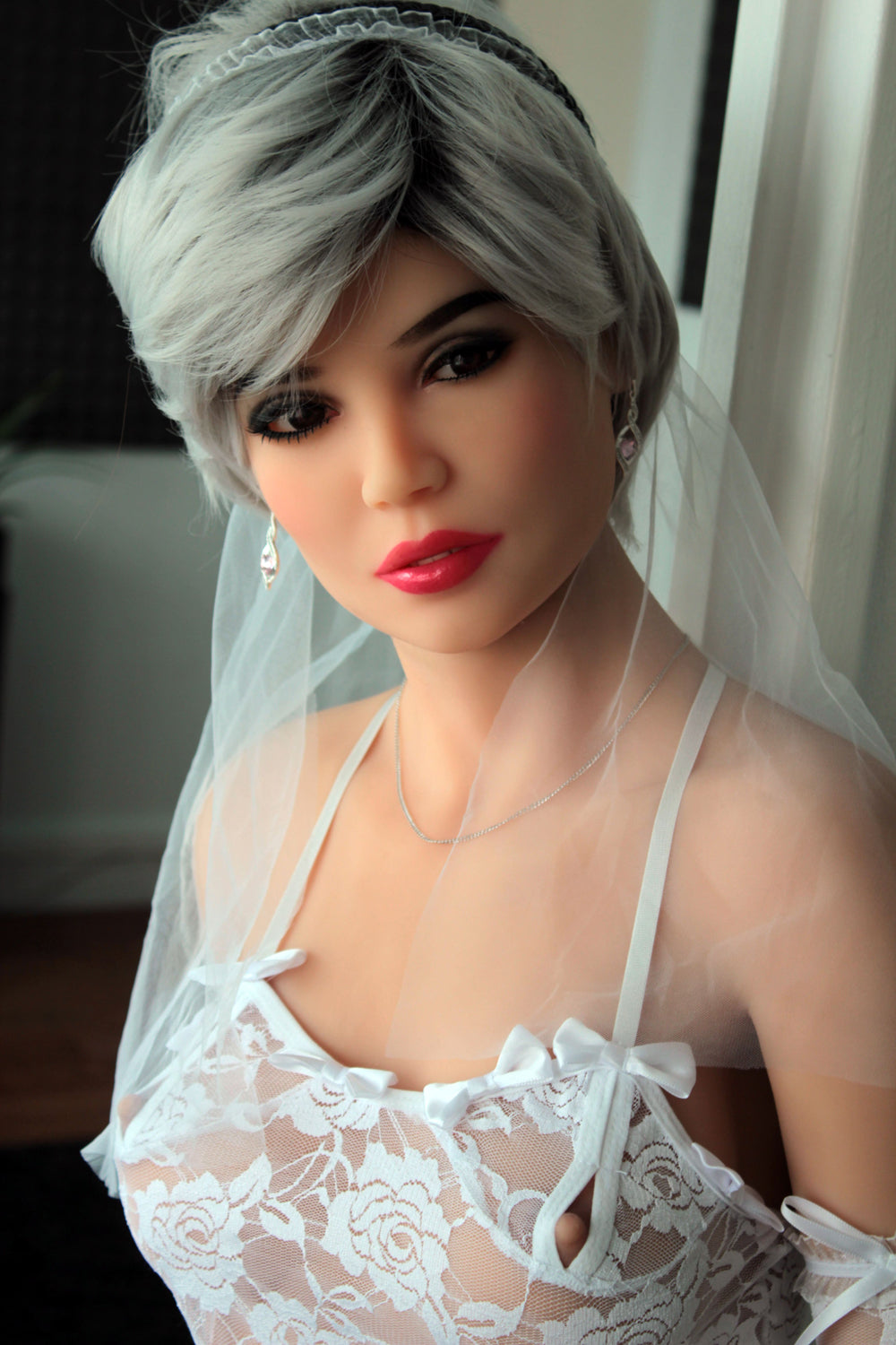 158cm B cup sex doll short hair milf love doll HR Doll