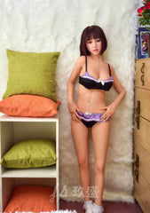 150cm silicone head D cup life-size cute sex doll Jiusheng doll