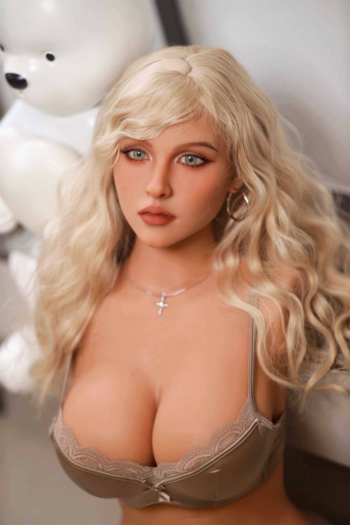 86cm Delilah-Lifelike Half-body Sex Doll Sex Doll Torso Male Masturbator Fire Doll