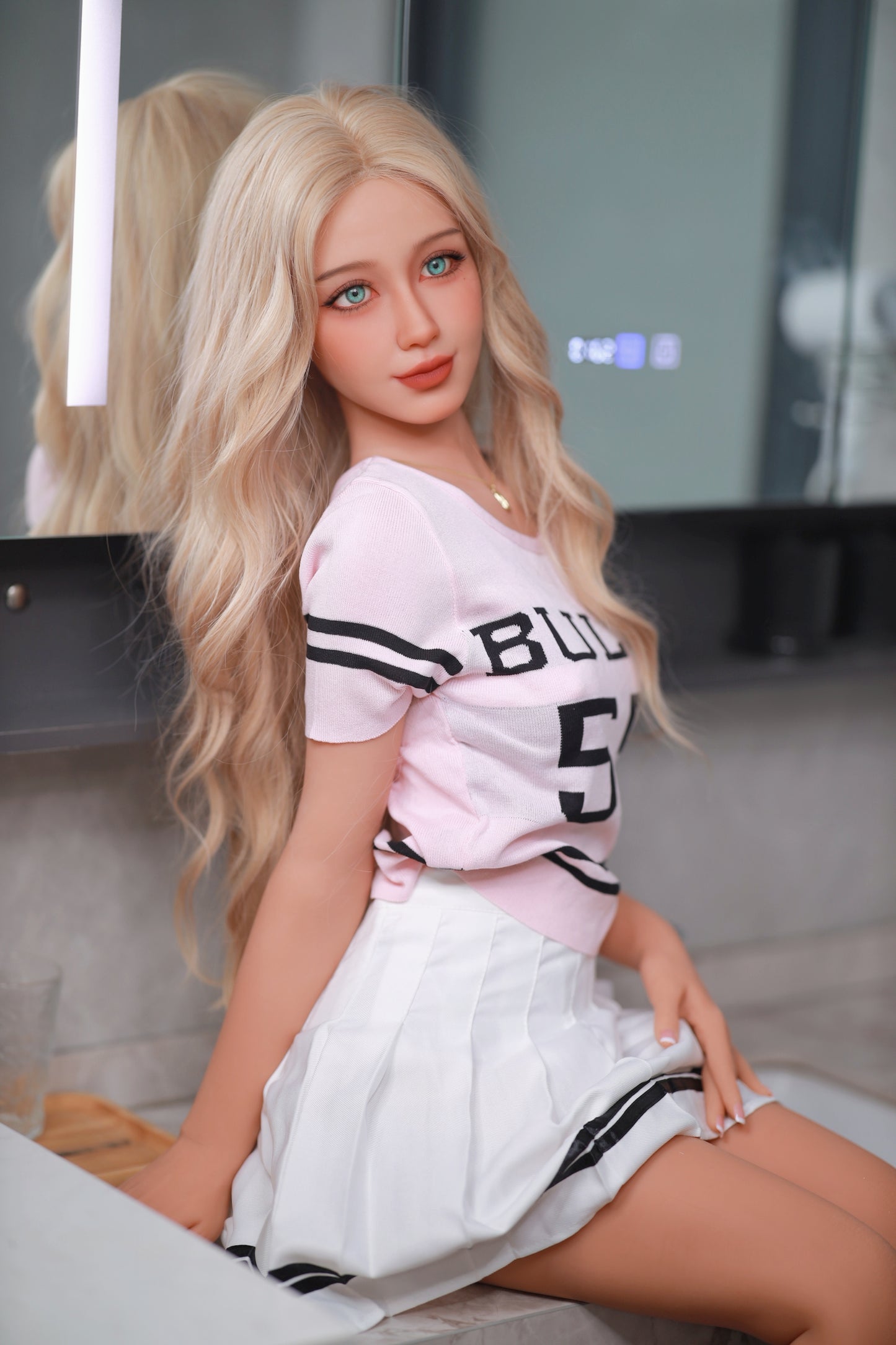 157cm blonde C cup young girl slim sex doll Fire doll new arrival