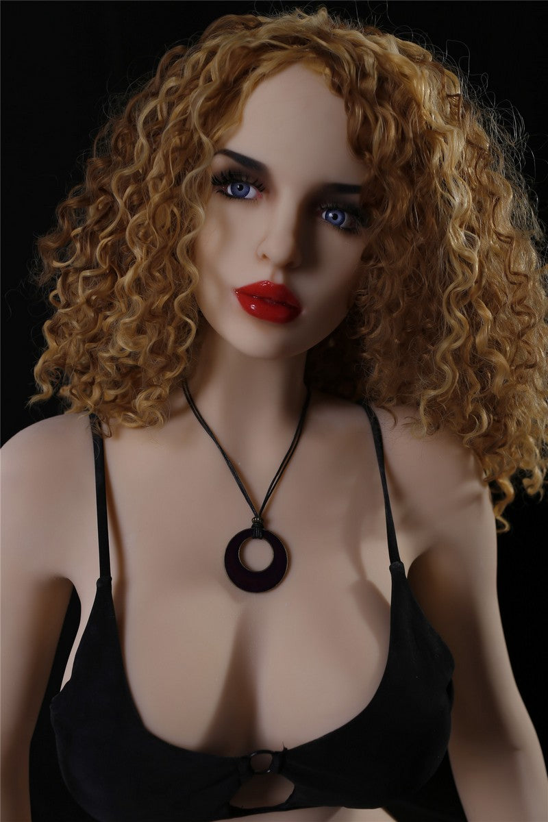 170cm curly hair Juliet TPE plump sex doll Qita Doll