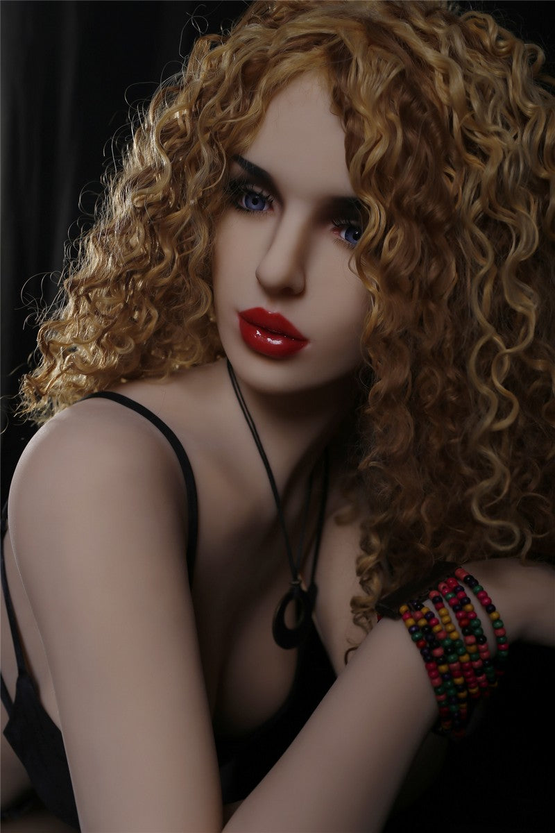 170cm curly hair Juliet TPE plump sex doll Qita Doll