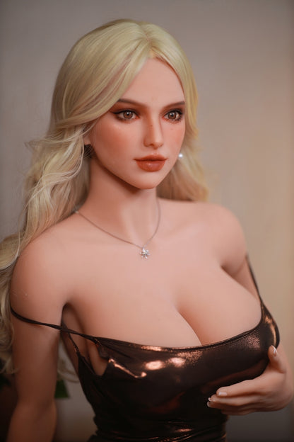 Blonde busty doll 166cm American sex doll