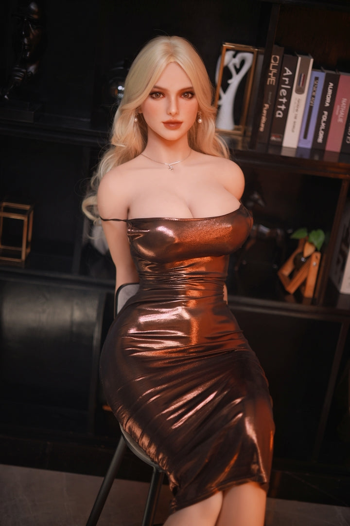 Blonde sex doll busty doll 166cm American sex doll