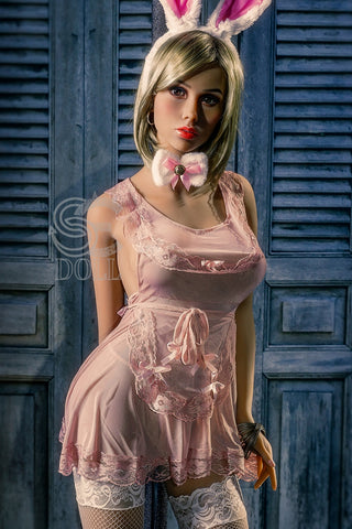 Fiona SE DOLL 163 cm E Cup Blond TPE Echte Puppe