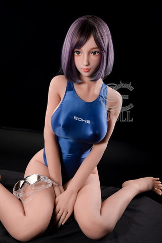 161 cm ovales Gesicht Liebespuppe F Cup Premium Sexpuppe
