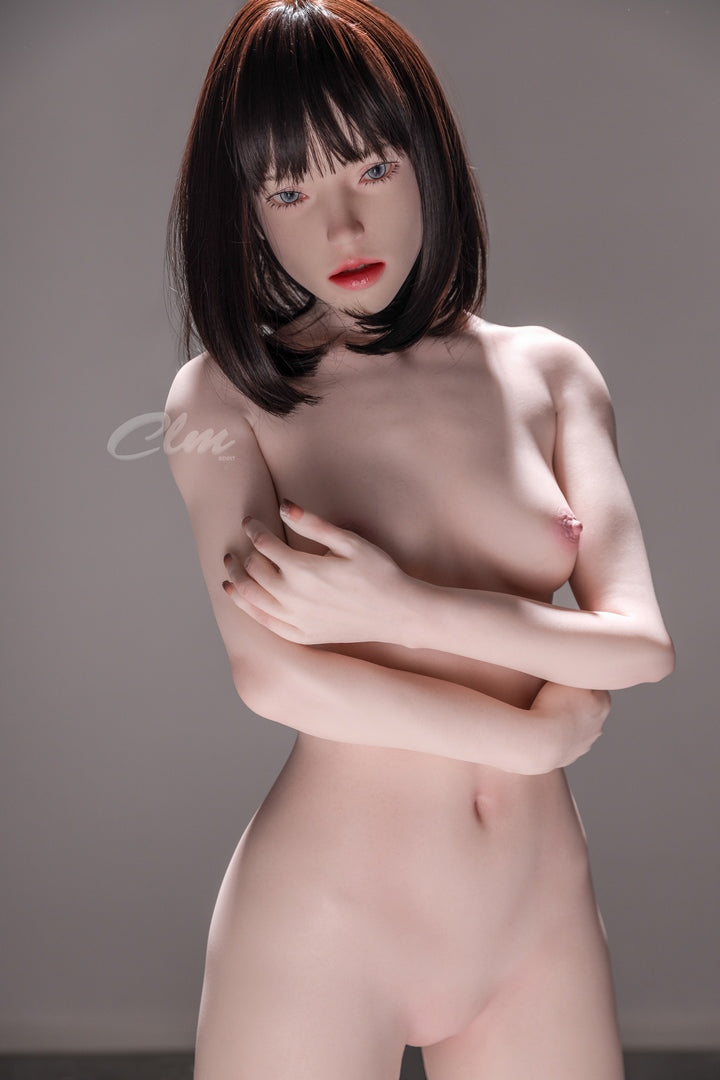 157cm Gimogi Short Hair C Cup Silicone Japanese Sex Doll Climax Doll