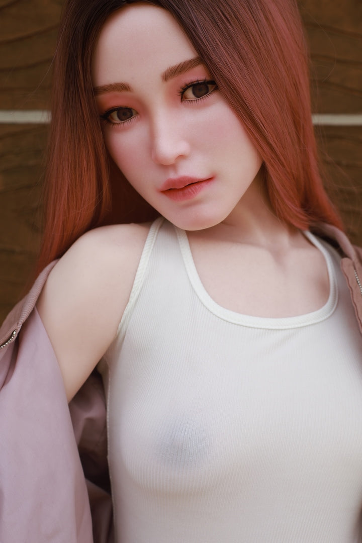 157cm Hannah Silicone love doll Asian Slim Sex Doll Climax Doll