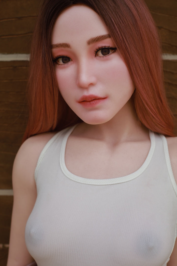 157cm Hannah Silicone love doll Asian Slim Sex Doll Climax Doll