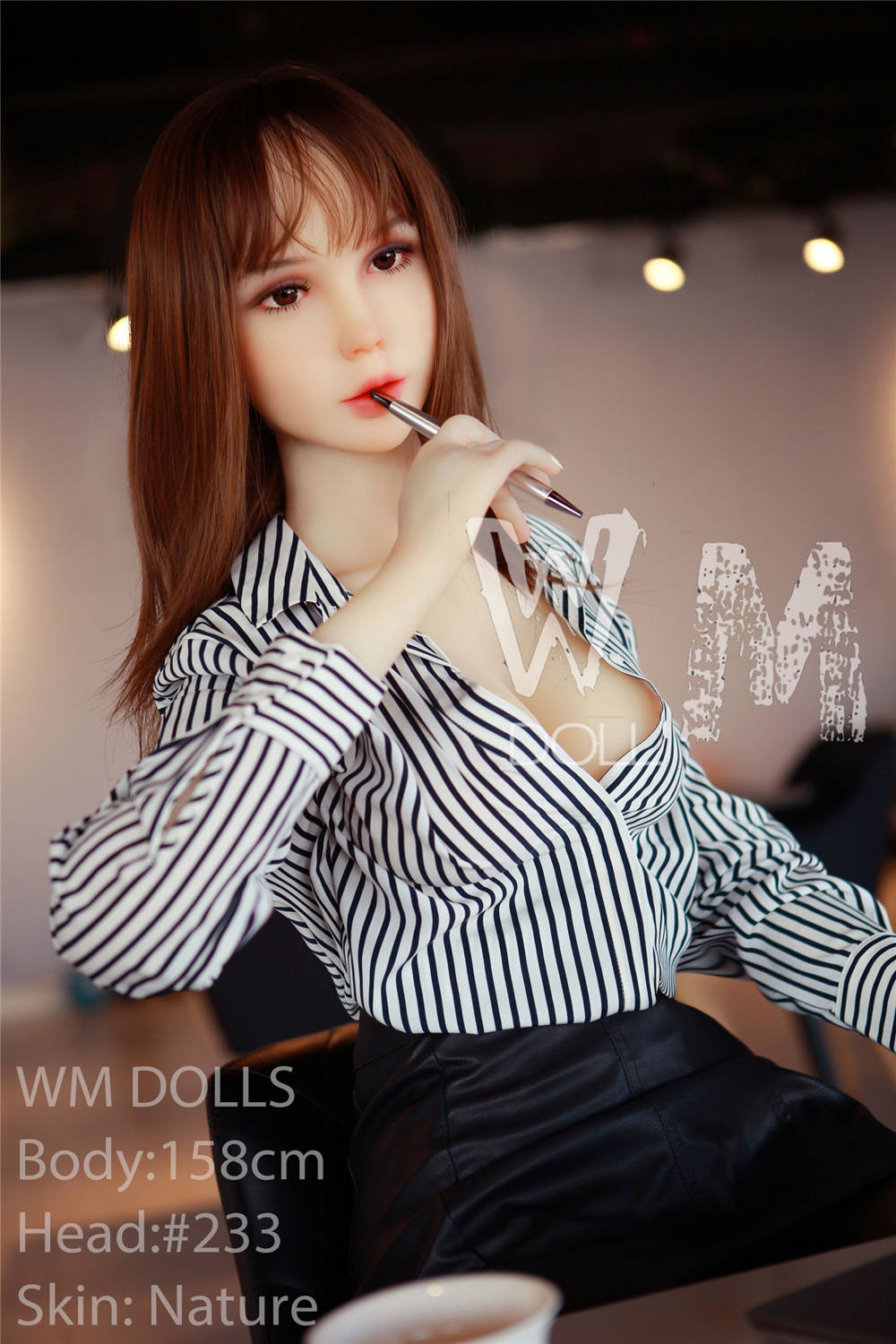 TPE WM Doll 158cm C-cup love dolls Nizomi
