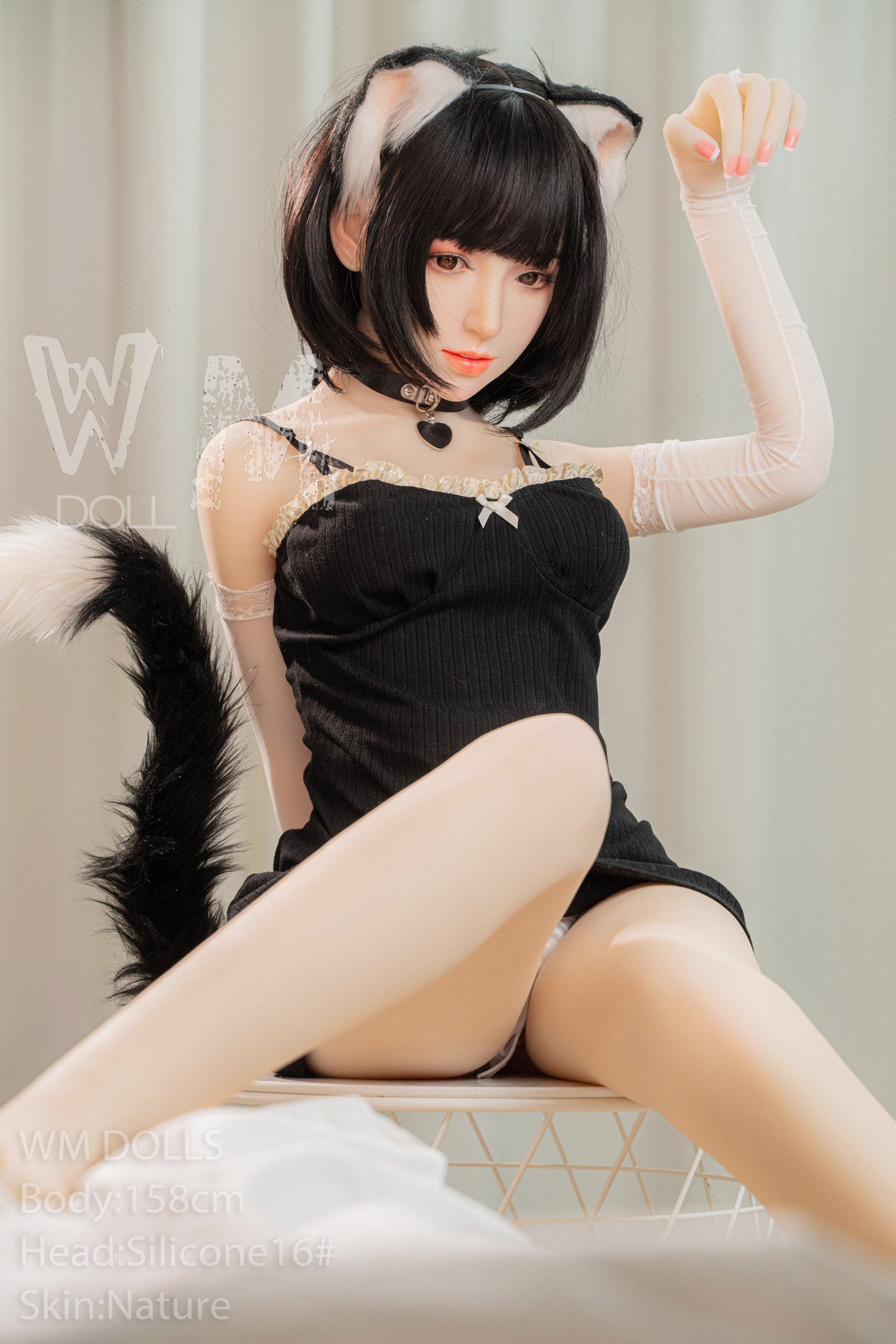 C cup love doll 158cm cat girl Vvire