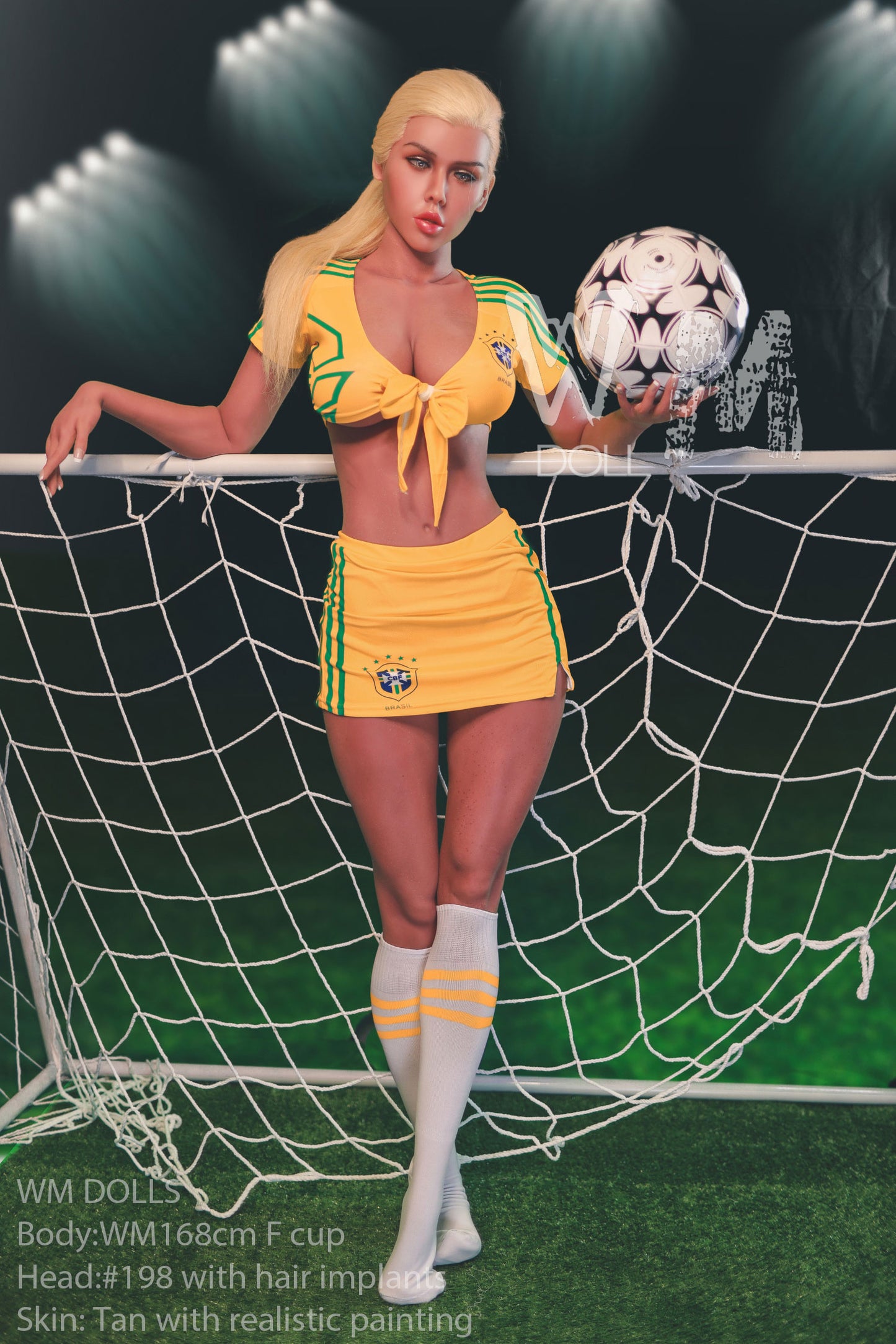 168cm F Cup Soccer Babe Sexy Life Size Sex Doll