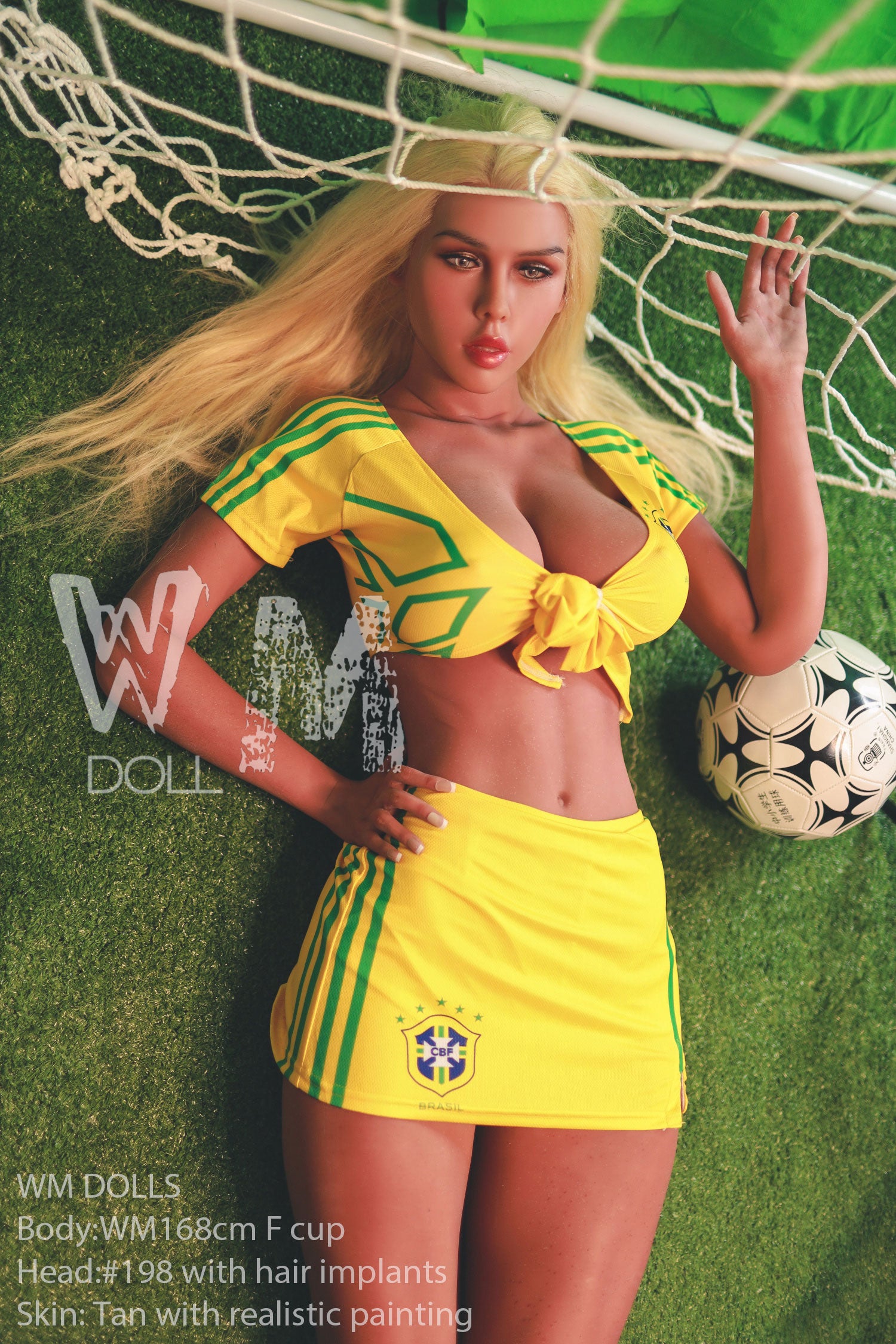 168cm F Cup Soccer Babe Sexy Life Size Sex Doll