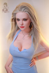 158cm Sally F-cup Perfect Body Silicone Head + TPE Body Sex Doll XT Doll -10