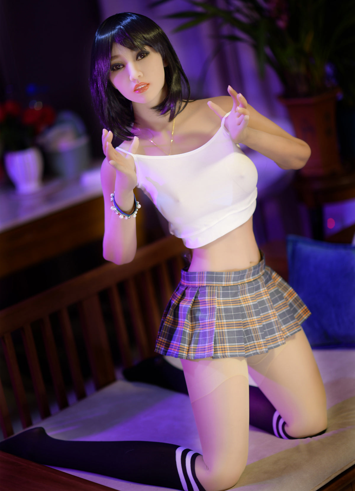 170cm short hair cheap TPE skinny sex doll 6YE Doll