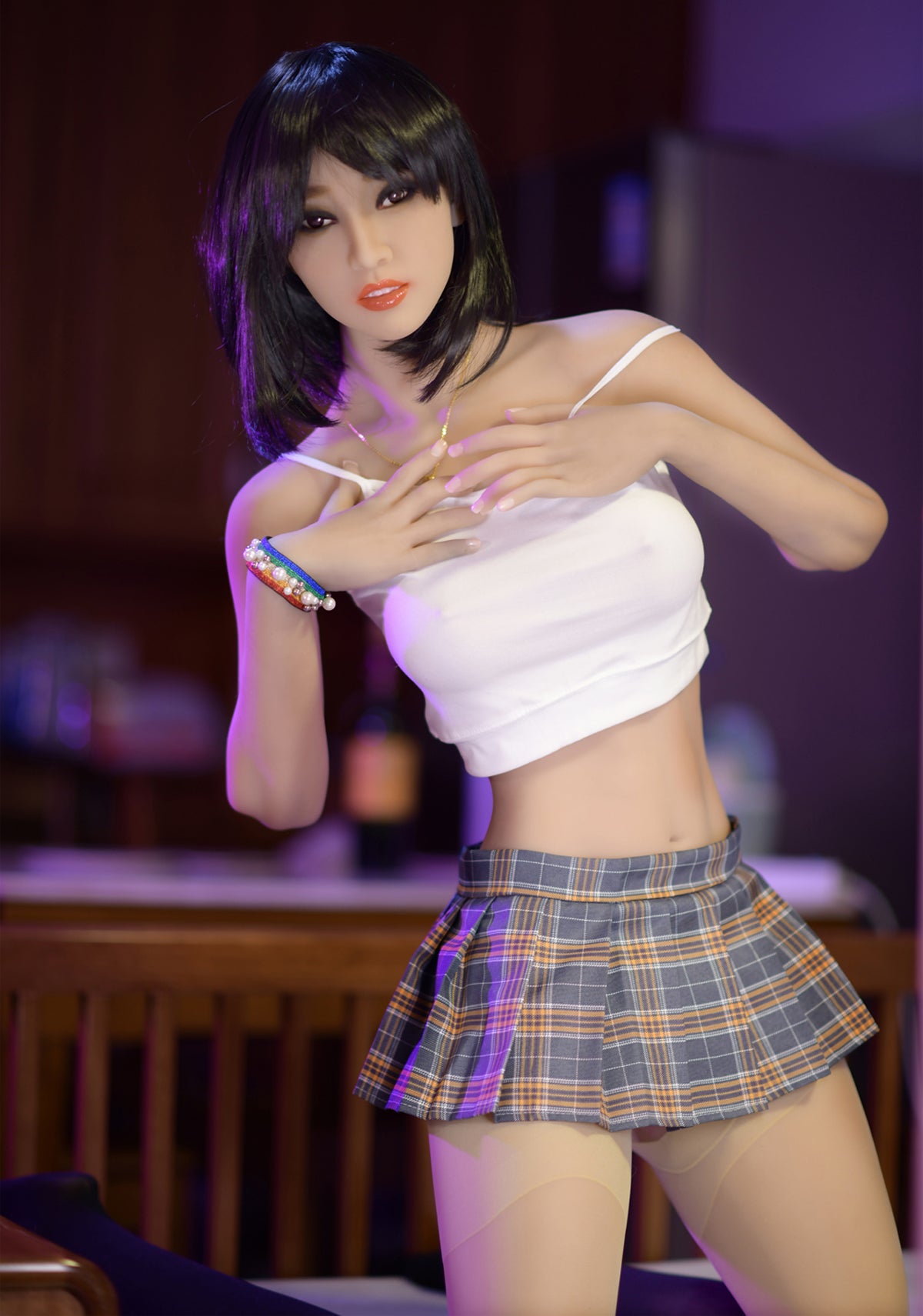 170cm short hair cheap TPE skinny sex doll 6YE Doll