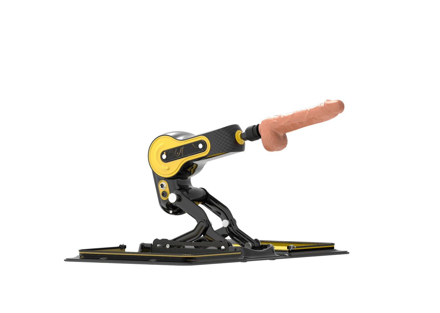 Sex machine "X8-MP3" with vibration and heating function