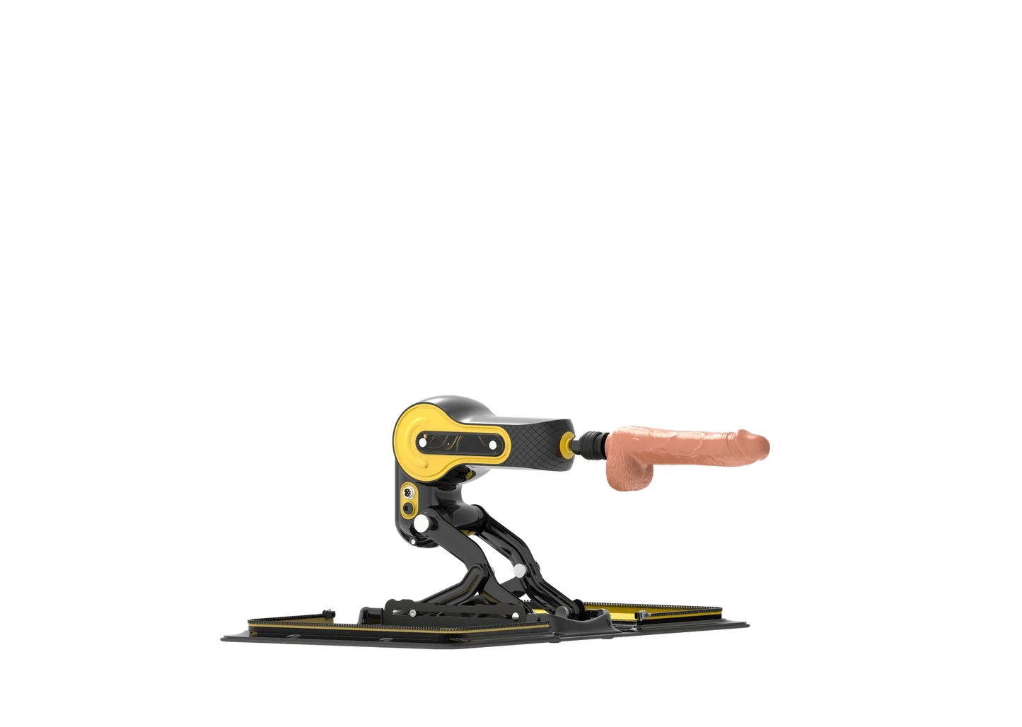 Sex machine "X8-MP3" with vibration and heating function